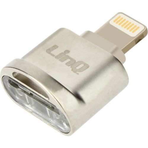 Lecteur de carte mémoire LINQ Micro-SD / TF vers Lightning