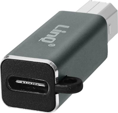 Adaptateur USB LINQ Adaptateur USB-C Femelle - USB-B Mâle Adaptateur USB LINQ Adaptateur USB-C Femelle - USB-B Mâle