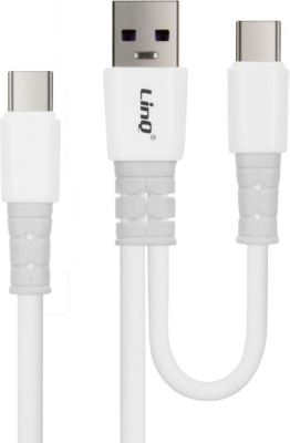 Câble USB LINQ USB-C 60W Double entrée USB / USB-C 1,2m