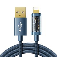 Câble Lightning JOYROOM 2.4A 20W 1.2m bleu