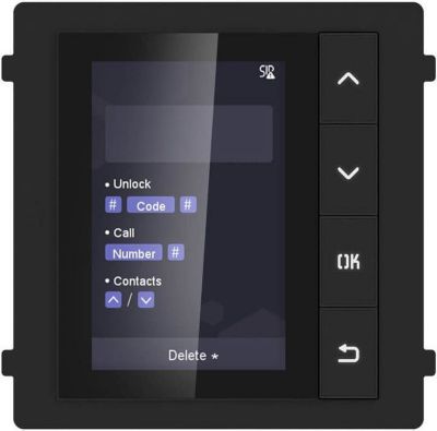 Visiophone HIKVISION Module écran LCD portier vidéo série Visiophone HIKVISION Module écran LCD portier vidéo série