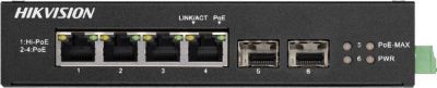 Enregistreur de vidéo-surveillance HIKVISION Hikvision DS-3T0506HP-E/HS switch PoE 6