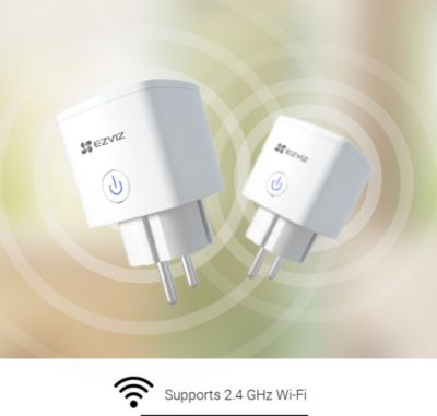 Prise connectée EZVIZ T30-10A - Wifi 2.4Ghz