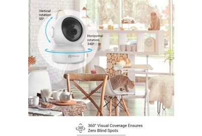 Caméra EZVIZ C6N 4MP - inter filaire 360