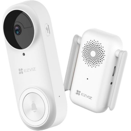 Smart Wifi avec carillon, moniteur à distance sans fil, sonnerie de porte  de sécurité Interphone caméra sonnette de porte surveillance
