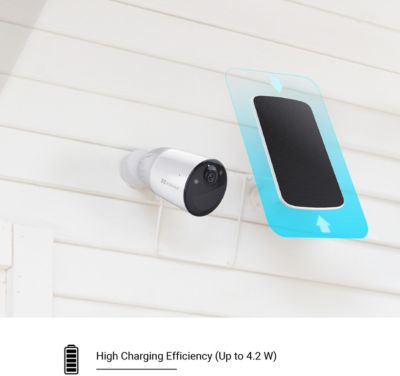 Panneau solaire EZVIZ D - Pour caméras EB3 - BC1- HB8