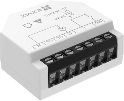 Interrupteur connecté EZVIZ Smart Relay T35W / Interrupteur 1 voie