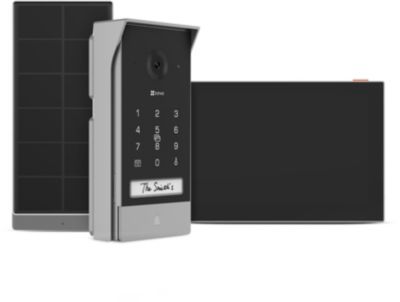Visiophone EZVIZ EP7-2K/Connecté ss fil+ panneau solaire