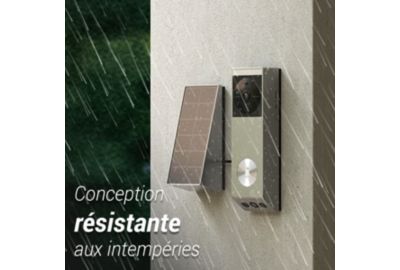 Sonnette sans fil EZVIZ EP3X PRO/ 2cam/ 32Go int+Panneau solaire