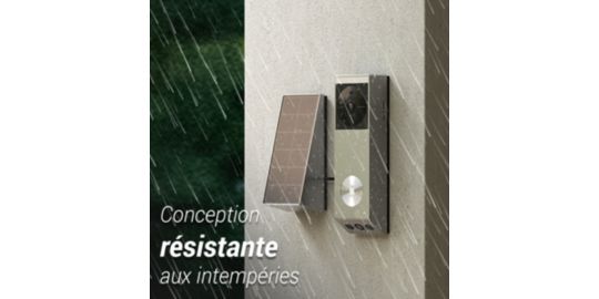 Sonnette sans fil EZVIZ EP3X PRO/ 2cam/ 32Go int+Panneau solaire