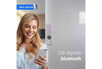 Serrure connectée EZVIZ DL01 Pro + clavier + hub
