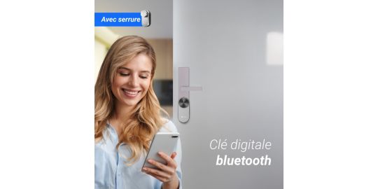 Serrure connectée EZVIZ DL01 Pro + clavier + hub