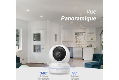 Caméra de surveillance EZVIZ Wifi H6C 2K motorisée