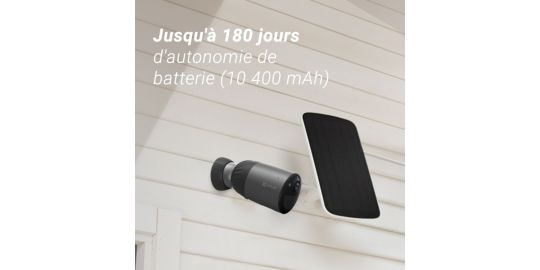 Caméra de surveillance EZVIZ Wifi sur batterie BC1C 4K pro kit
