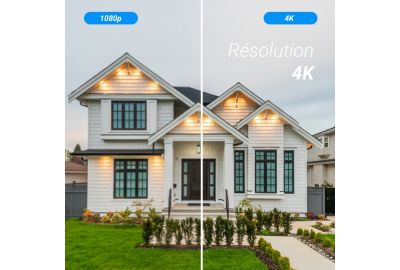 Caméra de surveillance EZVIZ Wifi H80X 4K motorisée