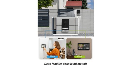 Visiophone co EZVIZ HP7v2 Kit Famille