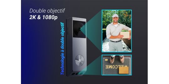 Sonnette vidéo EZVIZ EP3X Pro+CH1 Kit