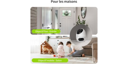 Caméra de surveillance EZVIZ D320 Dual 2K