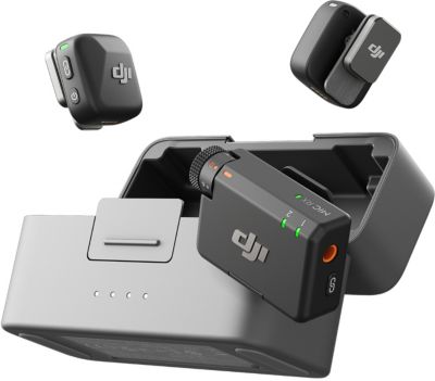 Micro cravate sans fil DJI Mic Mini (2 TX + 1 RX + Charging Case)