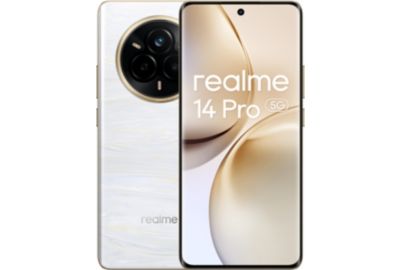 Smartphone REALME 14 Pro Blanc Nacré 512Go 5G