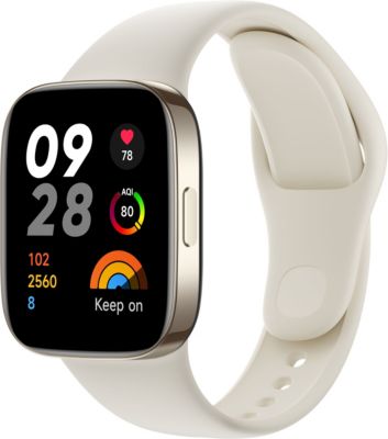 Montre connect e XIAOMI Redmi Watch 3 Blanc Boulanger