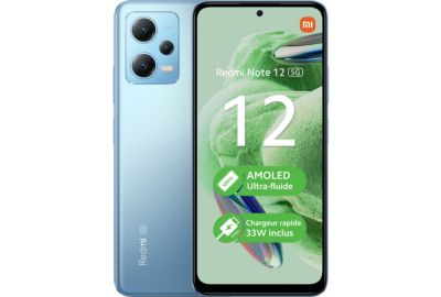 Smartphone XIAOMI Redmi Note 12 Bleu 5G