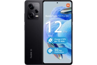 Smartphone XIAOMI Redmi Note 12 Pro Noir