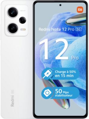 Smartphone XIAOMI Redmi Note 12 Pro Blanc 5G