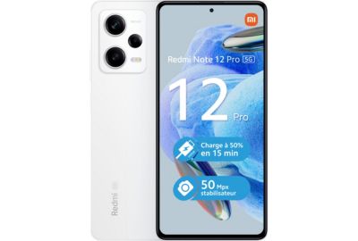Smartphone XIAOMI Redmi Note 12 Pro Blanc 5G