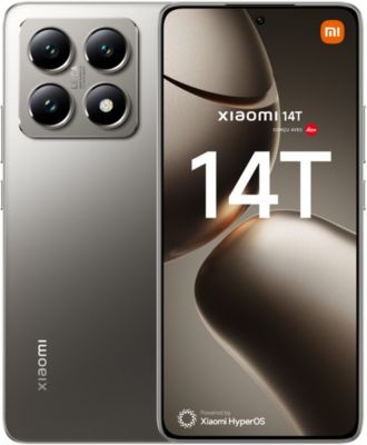 Smartphone XIAOMI 14T concu avec Leica Gris 256Go