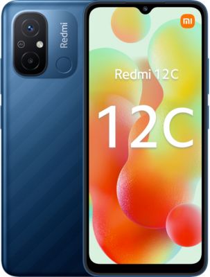 Smartphone XIAOMI Redmi 12C Bleu 4G Reconditionné