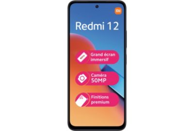 Smartphone XIAOMI Redmi 12 128Go Noir