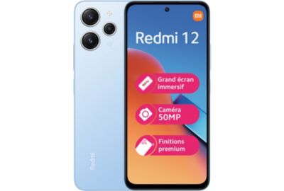 Smartphone XIAOMI Redmi 12 256Go Bleu 4G