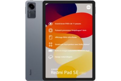 Tablette Android XIAOMI Redmi Pad SE Noir 128Go