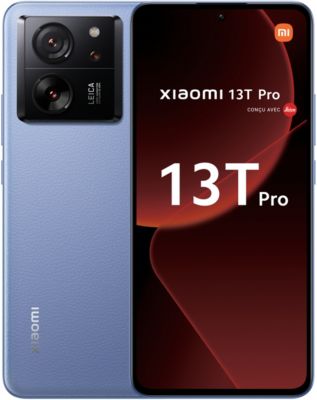 Smartphone XIAOMI 13T Pro conçu avec Leica Bleu Alpin 1To