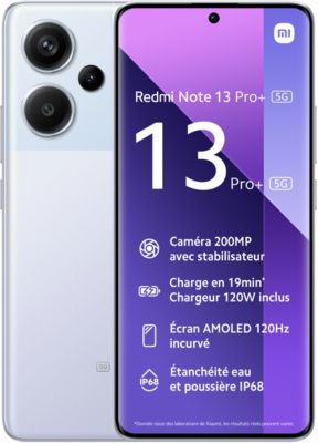 Smartphone XIAOMI Redmi Note 13 Pro Plus 512Go Violet 5G