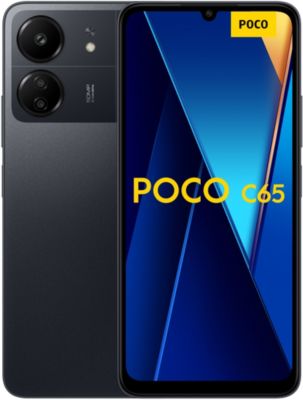 Smartphone XIAOMI Poco C65 Noir 128Go 4G