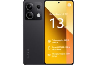 Smartphone XIAOMI Redmi Note 13 256Go Noir 5G