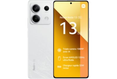 Smartphone XIAOMI Redmi Note 13 256Go Blanc 5G