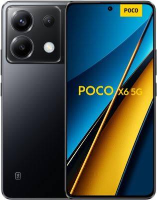 Smartphone XIAOMI Poco X6 Noir 512Go 5G