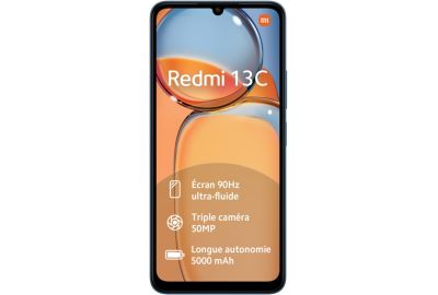 Smartphone XIAOMI Redmi 13C 256Go Bleu