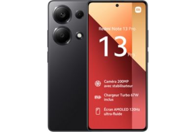 Smartphone XIAOMI Redmi Note 13 Pro 512Go Noir 4G
