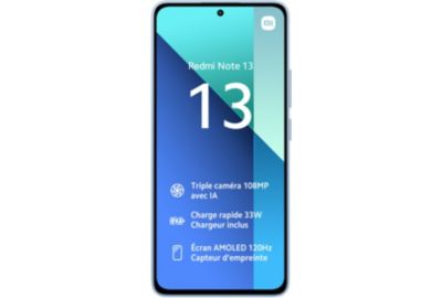 Smartphone XIAOMI Redmi Note 13 256Go Bleu 4G