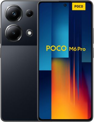 Smartphone XIAOMI Poco M6 Pro Noir 256Go 4G
