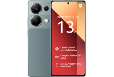 Smartphone XIAOMI Redmi Note 13 Pro 512Go Vert 4G