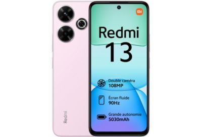 Smartphone XIAOMI Redmi 13 4G 256Go Rose