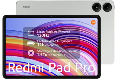 Tablette Android XIAOMI Redmi Pad Pro Vert 128Go