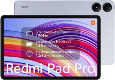 Tablette Android XIAOMI Redmi Pad Pro 6 Bleu 128Go