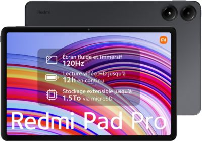Tablette Android XIAOMI Redmi Pad Pro Gris 128Go