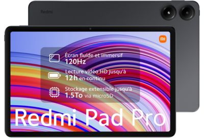 Tablette Android XIAOMI Redmi Pad Pro Gris 128Go